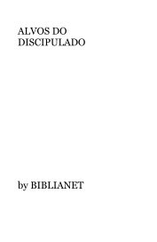 Alvos do Discipulado book cover