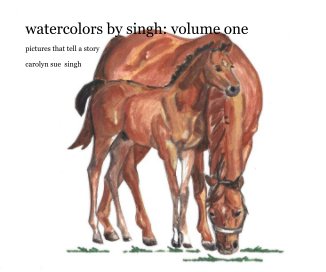 watercolors by singh: volume one book cover