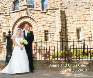 Angie and Chris Giles April 25,2009 book cover