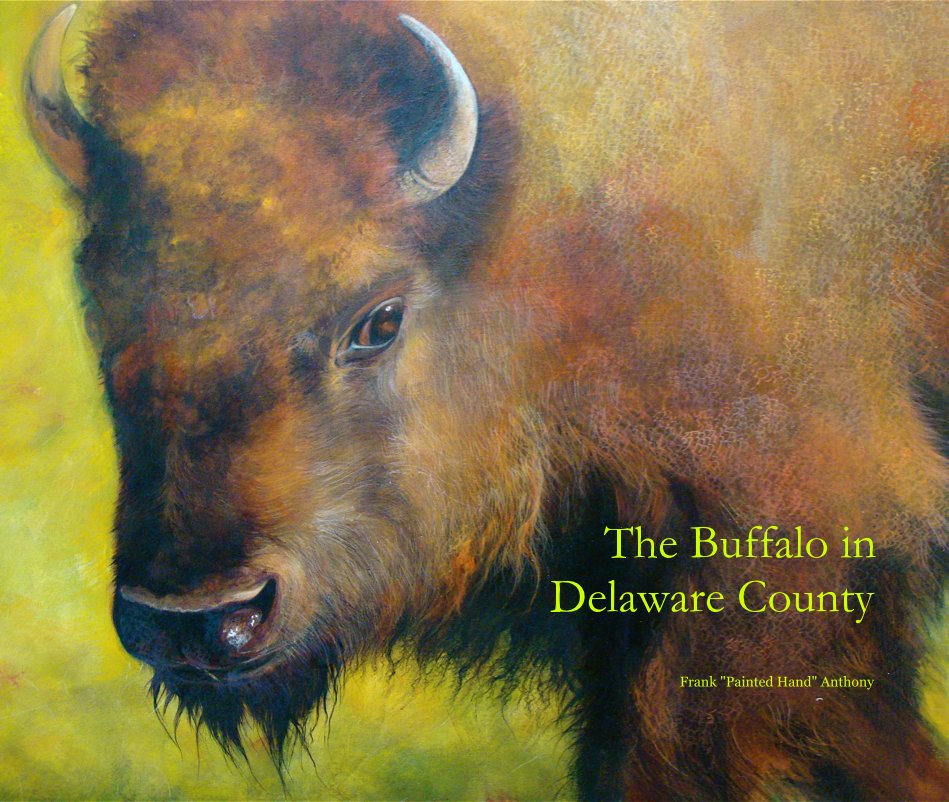 Ver The Buffalo in Delaware County por Frank "Painted Hand" Anthony
