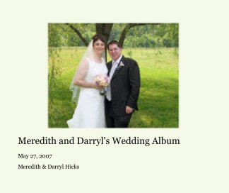 Meredith and Darryl's Wedding Album book cover