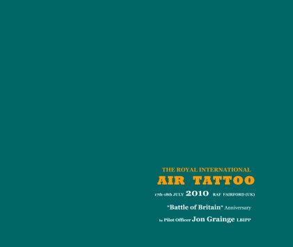 The Royal International Air Tattoo 2010 book cover