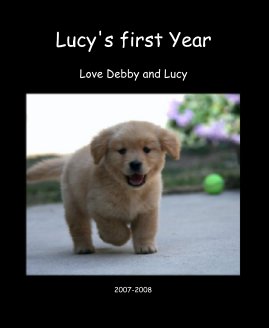 Lucy's first Year book cover