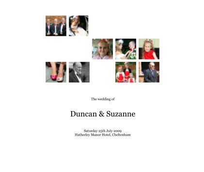 The wedding of Duncan & Suzanne book cover