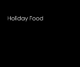 Holiday Food book cover