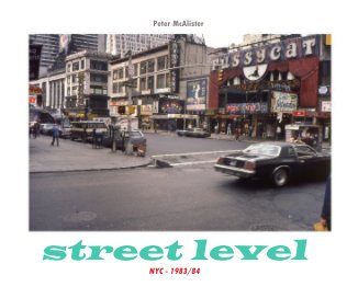 street level NYC - 1983/84 book cover