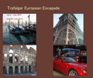 Trafalgar European Escapade book cover