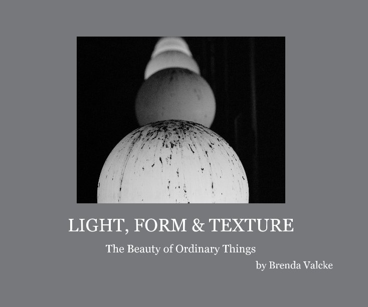 View LIGHT, FORM & TEXTURE by Brenda Valcke
