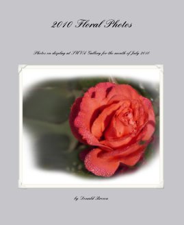 2010 Floral Photos book cover
