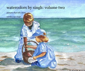 watercolors by singh: volume two book cover