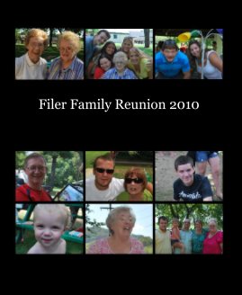 Filer Family Reunion 2010 book cover