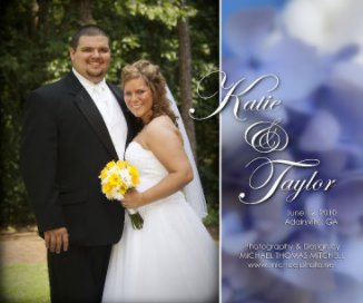 The Wedding of Katie & Taylor book cover