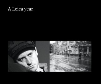 A Leica year book cover