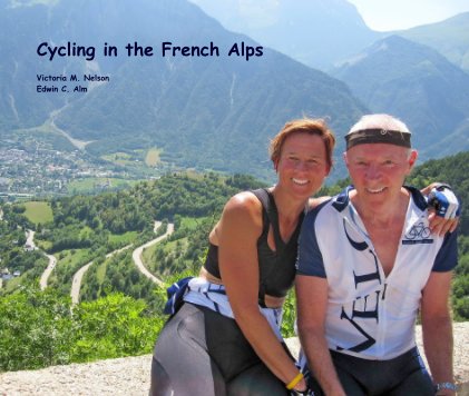 Cycling in the French Alps book cover