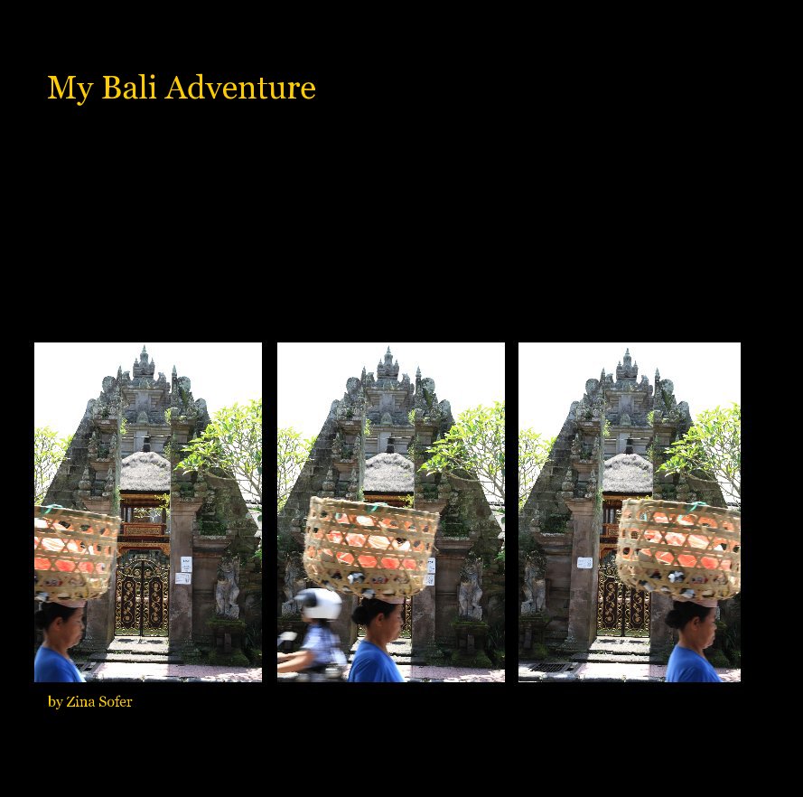 Ver My Bali Adventure por Zina Sofer