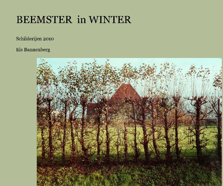 View BEEMSTER in WINTER by Els Bannenberg