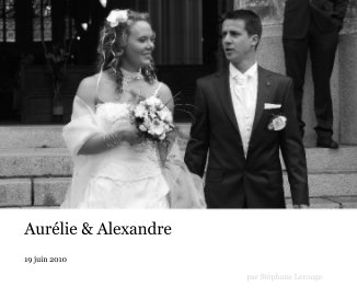 Aurélie & Alexandre book cover