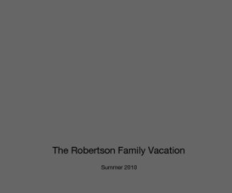 The Robertson Family Vacation book cover