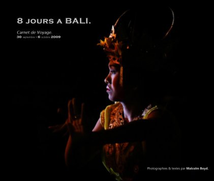 8 jours a BALI. book cover