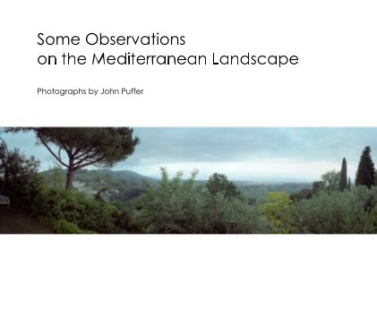 Some Observations on the Mediterranean Landscape book cover