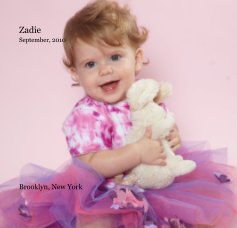 Zadie September, 2010 book cover