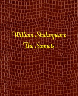 William Shakespeare. The Sonnets book cover