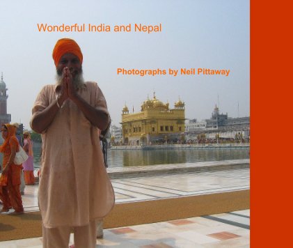 Wonderful India and Nepal book cover