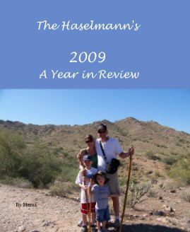 The Haselmann's 2009 A Year in Review book cover