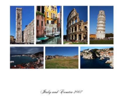 Italy and Croatia 2007 book cover