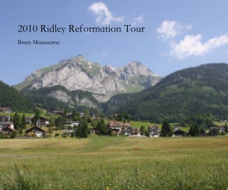 2010 Ridley Reformation Tour book cover