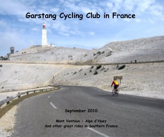 Garstang Cycling Club in France book cover