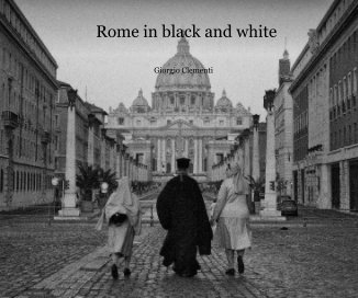 Rome in black and white book cover