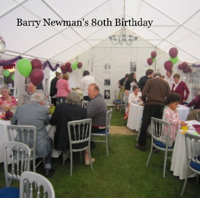 Barry Newman's 80th Birthday book cover