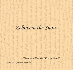 Zebras in the Snow book cover
