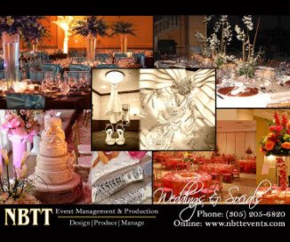 NBTT Events Wedding & Socials book cover