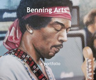 Benning Arts a portfolio book cover