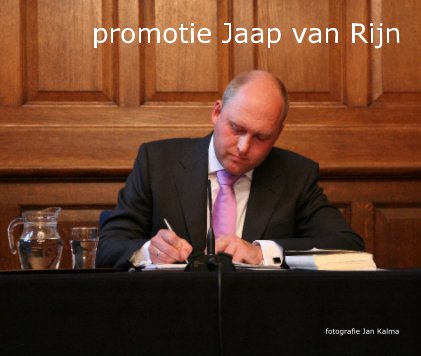 promotie Jaap van Rijn book cover