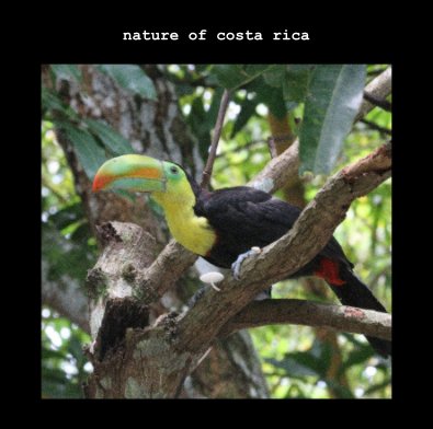 Nature of Costa Rica book cover