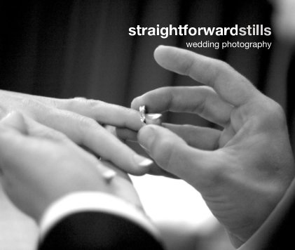 straightforwardstills wedding photography book cover