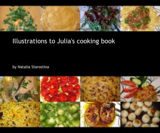 Illustrations to Julia's cooking book book cover