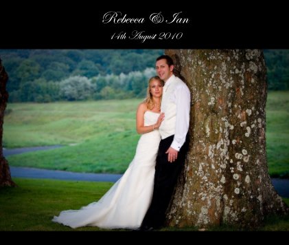 Rebecca & Ian 14th August 2010 book cover