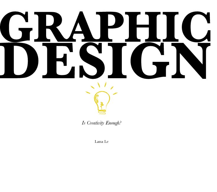 Bekijk Graphic Design op Lana Le