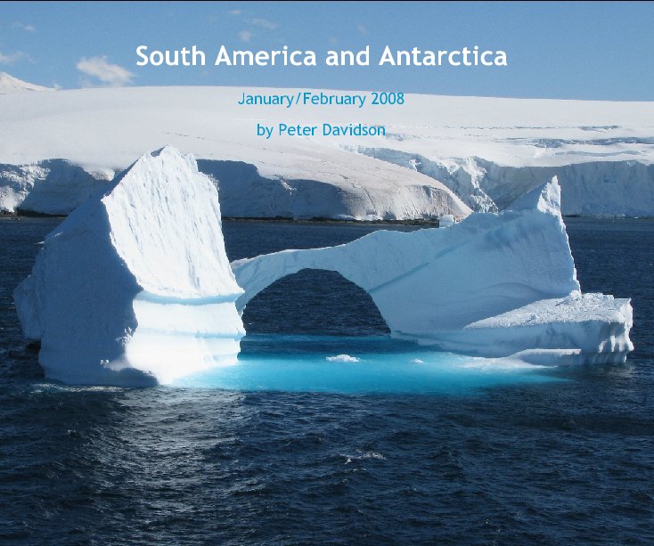 View South America and Antarctica by Peter Davidson
