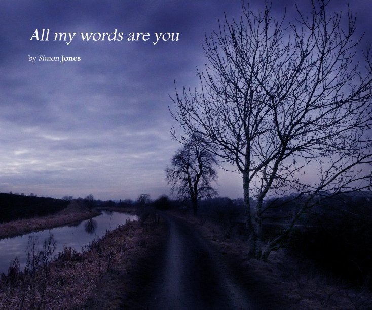 View All my words are you by Simon Jones