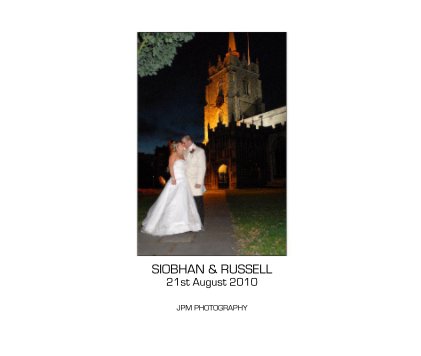 SIOBHAN & RUSSELL 21st August 2010 book cover