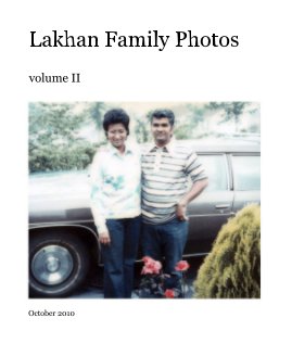 Lakhan Family Photos book cover