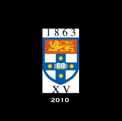 Sydney University Rugby 2010 book cover