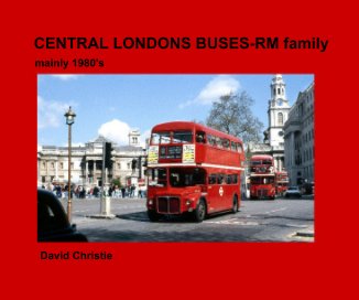 CENTRAL LONDONS BUSES-RM family book cover