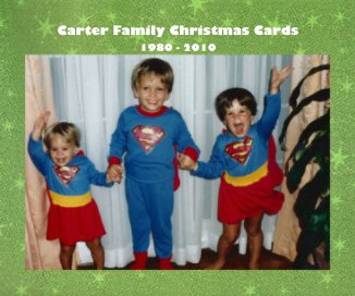 Carter Family Christmas Cards book cover