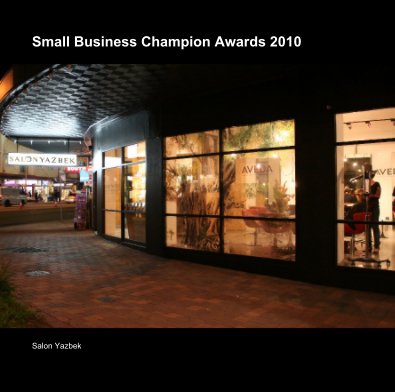 Small Business Champion Awards 2010 book cover